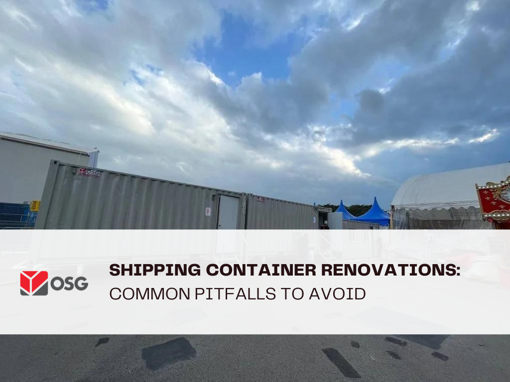 Shipping Container Renovations: Common Pitfalls to Avoid