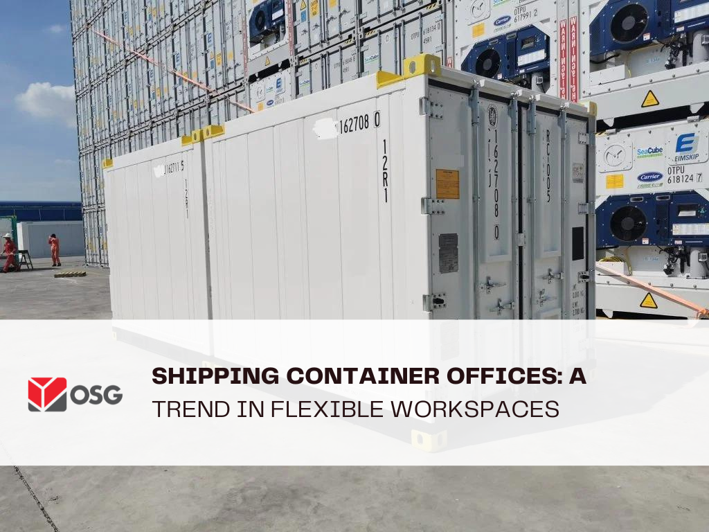 Shipping Container Offices: A Trend in Flexible Workspaces